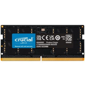 Resim Crucial CT64G56C46S5 64 GB Ddr5 5600 MHz Sodımm CL 46 Notebook Ram Bellek 
