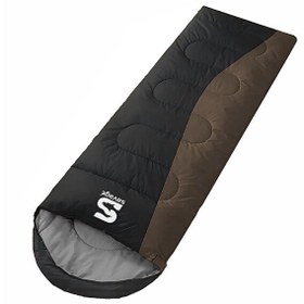 Resim Savage Gear YS-507 Mont Blanc Kahve Extreme -15 Derece Uyku Tulumu 