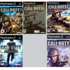 Resim Sony Playstatıon 2 - Call Of Duty Serisi 5 Oyunluk Set - Sadece Çipli Cihazlar Için! 