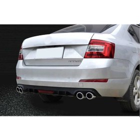 Resim Skoda octavia arka tampon difüzörü 2013 /2017 