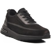 Resim Ayakmod 241548 M Siyah Nubuk Erkek Günlük Ayakkabı Siyah 