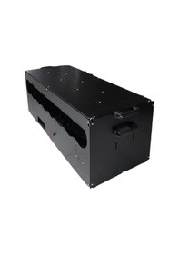 Resim RigBu Kapalı Mining Rig Kasası SK101 Fanlı Siyah 