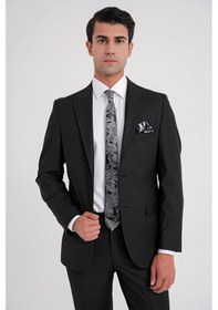 Resim Efor Tk 928 Takım Slim Siyah Siyah 