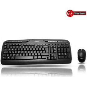 Resim Logıtech Mk330, 920-003988, Kablosuz, Türkçe Q, Klavye Mouse Set 12934554 