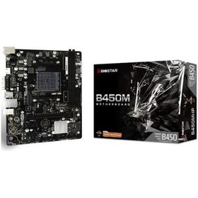 Resim Biostar B450mhp Amd B450 Ddr4 Am4 Matx Anakart 