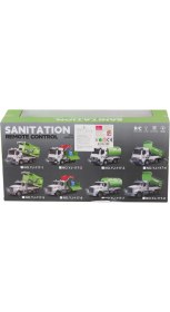 Resim YJ-117-1 Kumandalı Şajzlı Çöp Kamyonu 