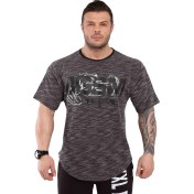 Resim Big Sam Spor T-Shirt Oversize Örgü Dokulu Gym Antrenman Üstü Big Sam 3312 