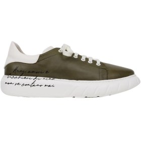 Resim Bueno Shoes Yeşil Deri Erkek Spor Ayakkabı 01mr4804 