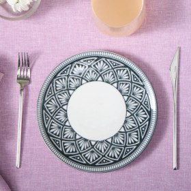 Resim Karaca Lenny 6 Parça Porselen Pasta Seti 