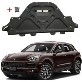 Resim Motor Kaput Keçesi Klipsli 1.kalite Porsche Macan 2014-2016 