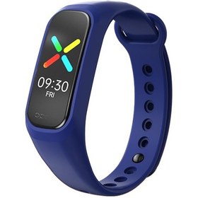 Resim Oppo Band Style/eva Limited Edition İçin Yedek Yumuşak Silikon Kordonlu Saat Ayarlanabilir Akıllı Saat Kayışı 