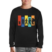 Resim Dragon Ball - Fusion Siyah Çocuk Sweatshirt 