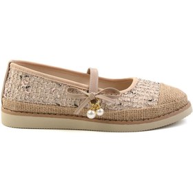 Resim Bambi Bej Kadın Espadril K01678016022 