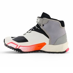 Resim Alpinestars Cr-x Ds Korumalı Kadın Motosiklet Botu Beyaz Siyah Kırmızı 