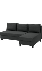 Resim IKEA Gri Modern Kanepe - Bazalı Yataklı Köşe Kanepe 