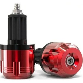Resim Tongdashop Kırmızı Cnc Motor Bisikleti Aksesuarı - Delme Gerektirmez, Dayanıklı Alüminyum 