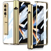 Resim Pilanix Samsung Galaxy Z Fold 4 Kılıf Kalem Koymalı Standlı Renkli Kipta Kapak 