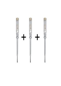 Resim Knitex Kontrol Kalemi Düz Klemens Uçlu Ktx2803 4239 4246-3 Adet 