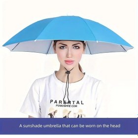 Resim Willowhaven Mavi 8 Kollu Katlanır Şemsiye Hafif Dayanıklı Polyester Outdoor Ve Günlük Kullanım 