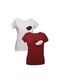 Resim Luvmabelly Myra2516_2502 Emzirme Tshirt Seti 