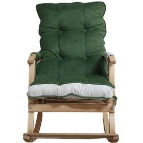 Resim Mobildeco Padişah Lüx Ahşap Çift Minderli Çift Cepli Sallanan San Ceviz 