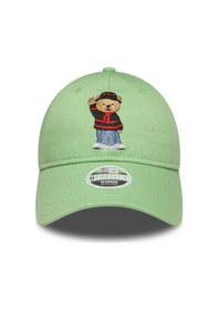 Resim New Era Bear Wmns 9twenty Acmılan Kadın Şapka 60684698 Yeşil 