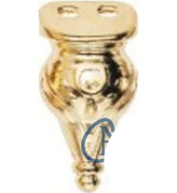 Resim Minare Sandık Ayağı, Kutu Ayak 3 Cm - Sarı, 100 Adet Ahşap 