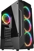 Resim Rampage Fusıon 650W 80+ Bronze Temperli Camlı 4*rainbow Fanlı Gaming Oyuncu Kasası 