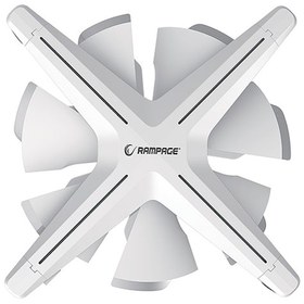 Resim Rampage X12 Kıt Rgb 1200Rpm Beyaz Gaming Oyuncu Kasa Fan Kiti 