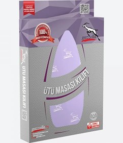 Resim Lila Ütü Masası Kılıfı 