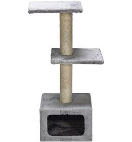 Resim Beeztees Kedi Tırmalama, Gri, 38x38x91cm 
