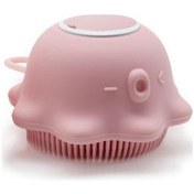 Resim Silikon Ovma Havlusu, Kalınlaştırılmış Yumuşak Saçlar, Ölçeği Kaldırabilir Banyo Havlusu Silebilir 8091 Pembe 