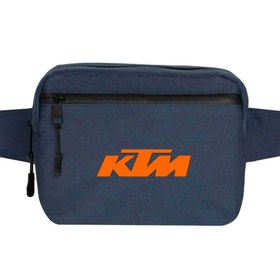 Resim KTM Motocycle Orange Logo Bel Çantası - Lacivert 
