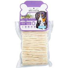 Resim Dog Chefs Beyaz Burgu Çubuk Medium 100 Lü Paket 