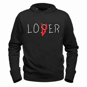 Resim Alfa Tshirt Lover Loser Siyah Çocuk Sweatshirt 