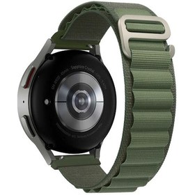 Resim Ardemix Gear S3 22mm Uyumlu Krd-74 22mm Hasır Kordon-yeşil 