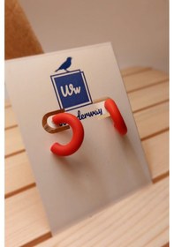 Resim Polimer Kil Küpe - Ww53 Çok Renkli 