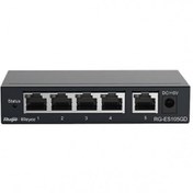 Resim Reyee Rg-Es105D 5 Port 10/100 Mbps Metal Kasa Switch Ruijie