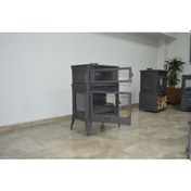 Resim Retro Lüd Dik Fırınlı Yk Döküm Şömine Soba Fs045yk 