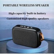 Resim Taşınabilir Bluetooth 5.0 Kablosuz Soundbar 500 Mah Pil Açık 