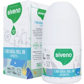 Resim Siveno Doğal Roll On Deoroant - Sportif 50ml 