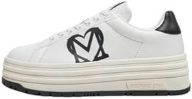 Resim Love Moschino -Siyah Deri Sneaker, 