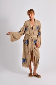 Resim Brandsmithshop Bej Visionguard Kimono Çok Renkli 