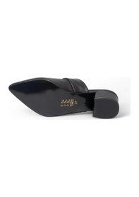 Resim Pisagor Ps-32660 4 Cm Topuklu Kadın Terlik Siyah 