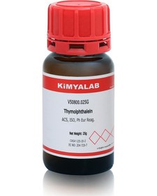 Resim Kimyalab Timolftalein İndikatör 25 G 