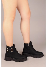 Resim Aino H Tokalı Kadın Bot Siyah-7610 Siyah 