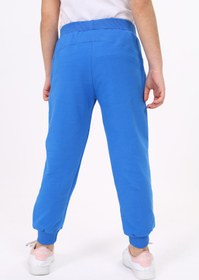 Resim Toontoy Kız Çocuk Beli Paçası Ribanalı Cepli Basic Jogger Eşofman Altı 2 İplik 
