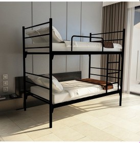 Resim Unimet Lena Metal Ranza 90x190 Siyah 