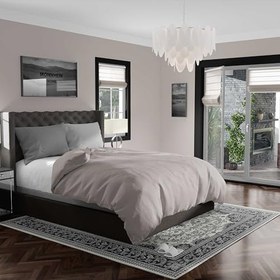 Resim Monnhein Yıkanabilir Halı ve Yolluk - Kaymaz Tabanlı Salon Halısı, Mutfak Halısı, Modern Dijital Baskı Tasarım (0346) 