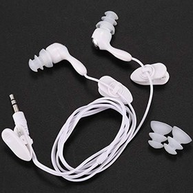 Resim MP3 MP4 Sualtı Beyaz için Su geçirmez Kulak Kulaklık Kulaklık 